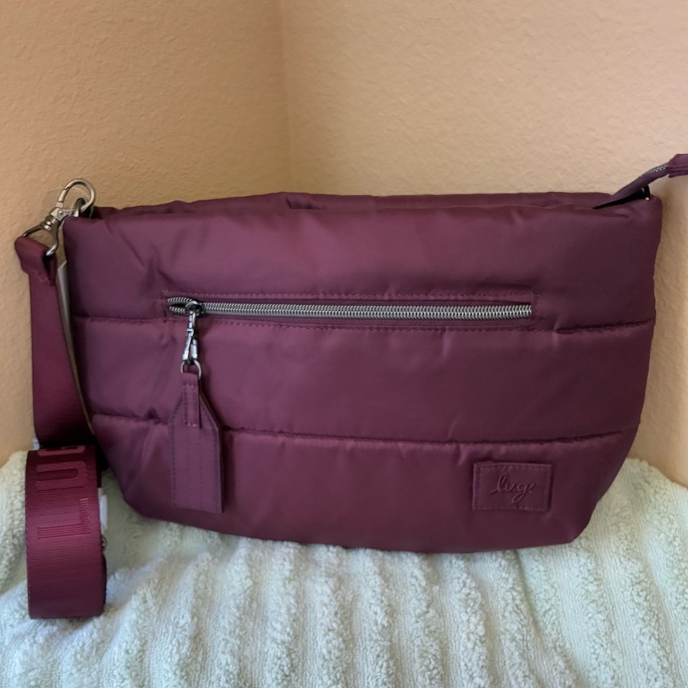 Lug Moonwalk Bag, Wine Red